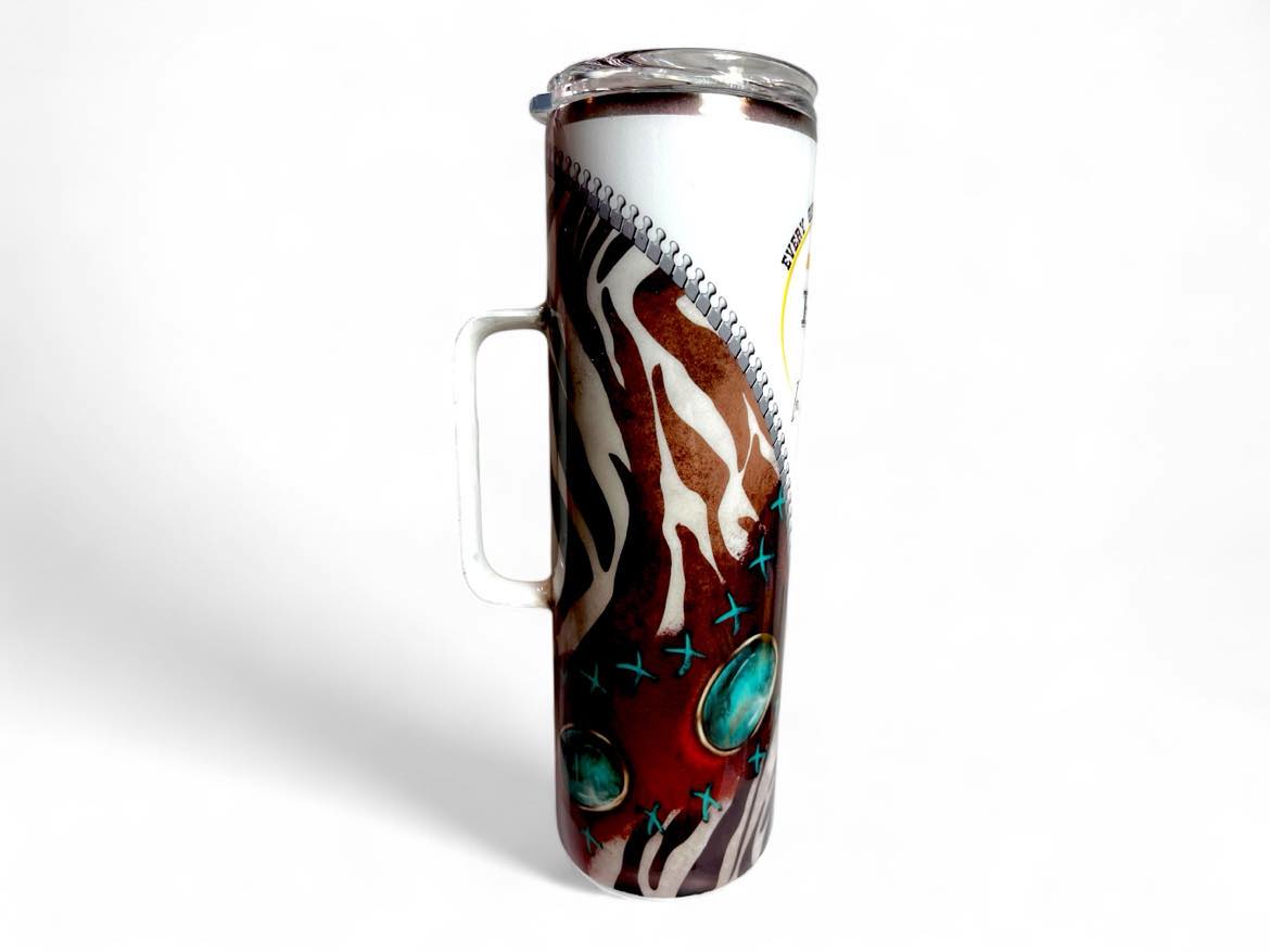 #179 - 30oz Skinny Tumbler with Handle