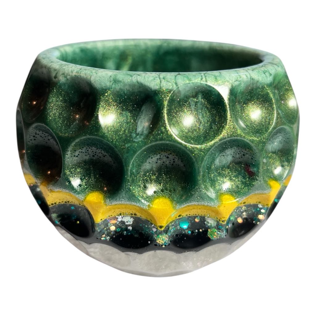 #BOWL-003 Custom Resin Dimple Bowl - No Lid