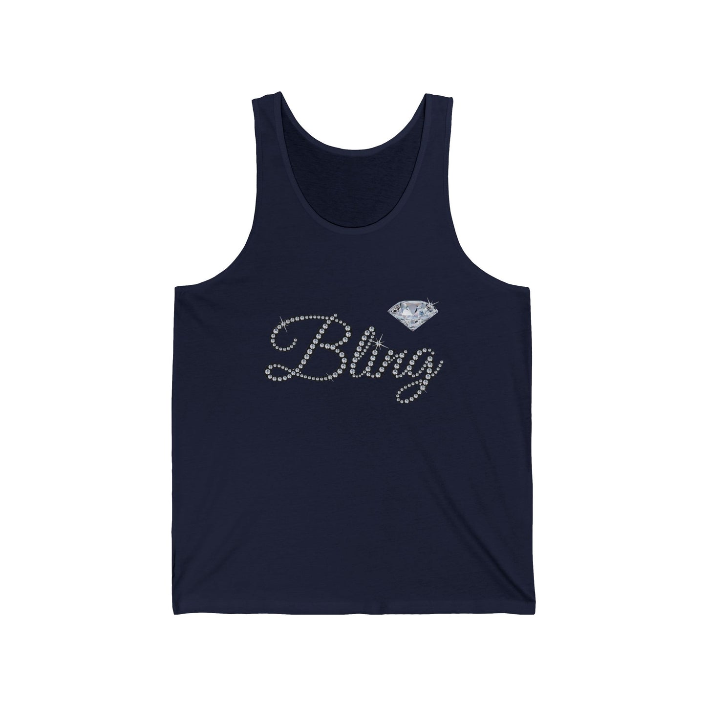 My Bling Diamond Logo Unisex Tank