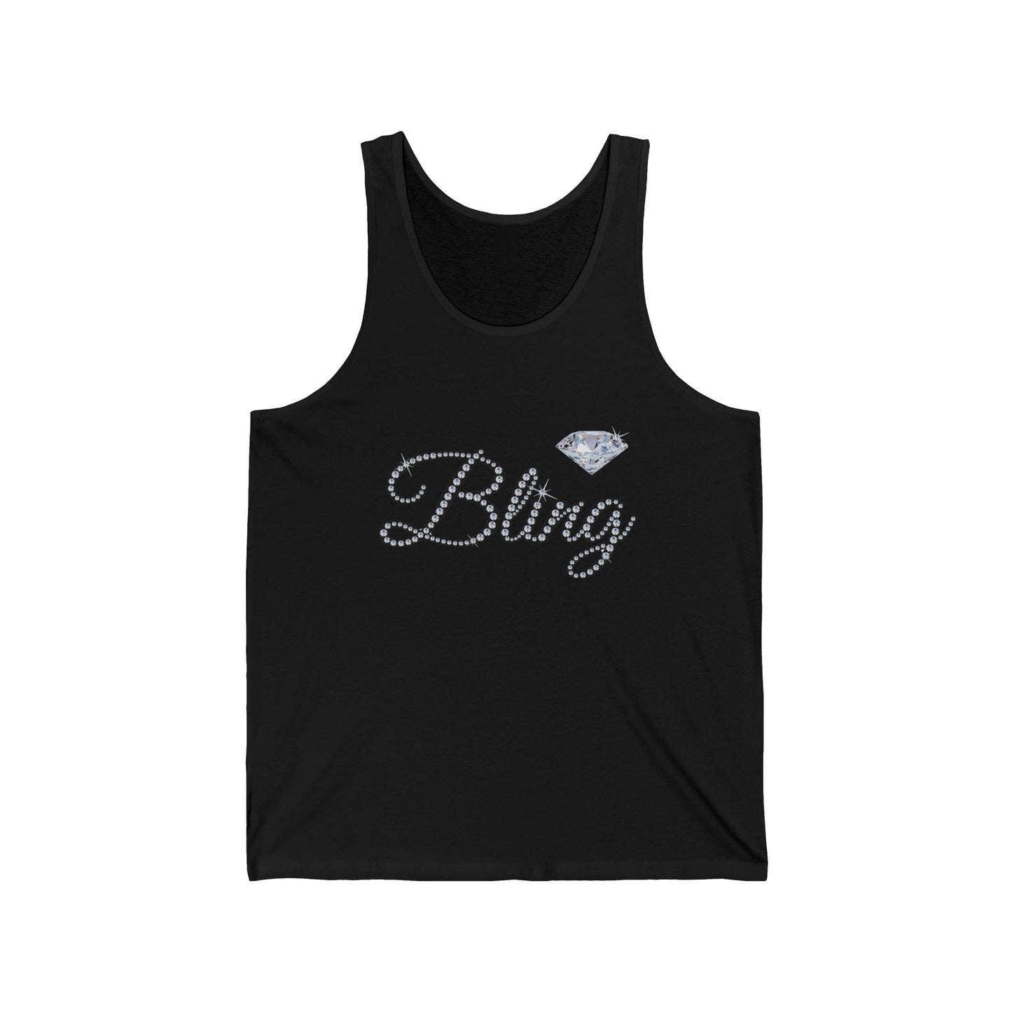 My Bling Diamond Logo Unisex Tank