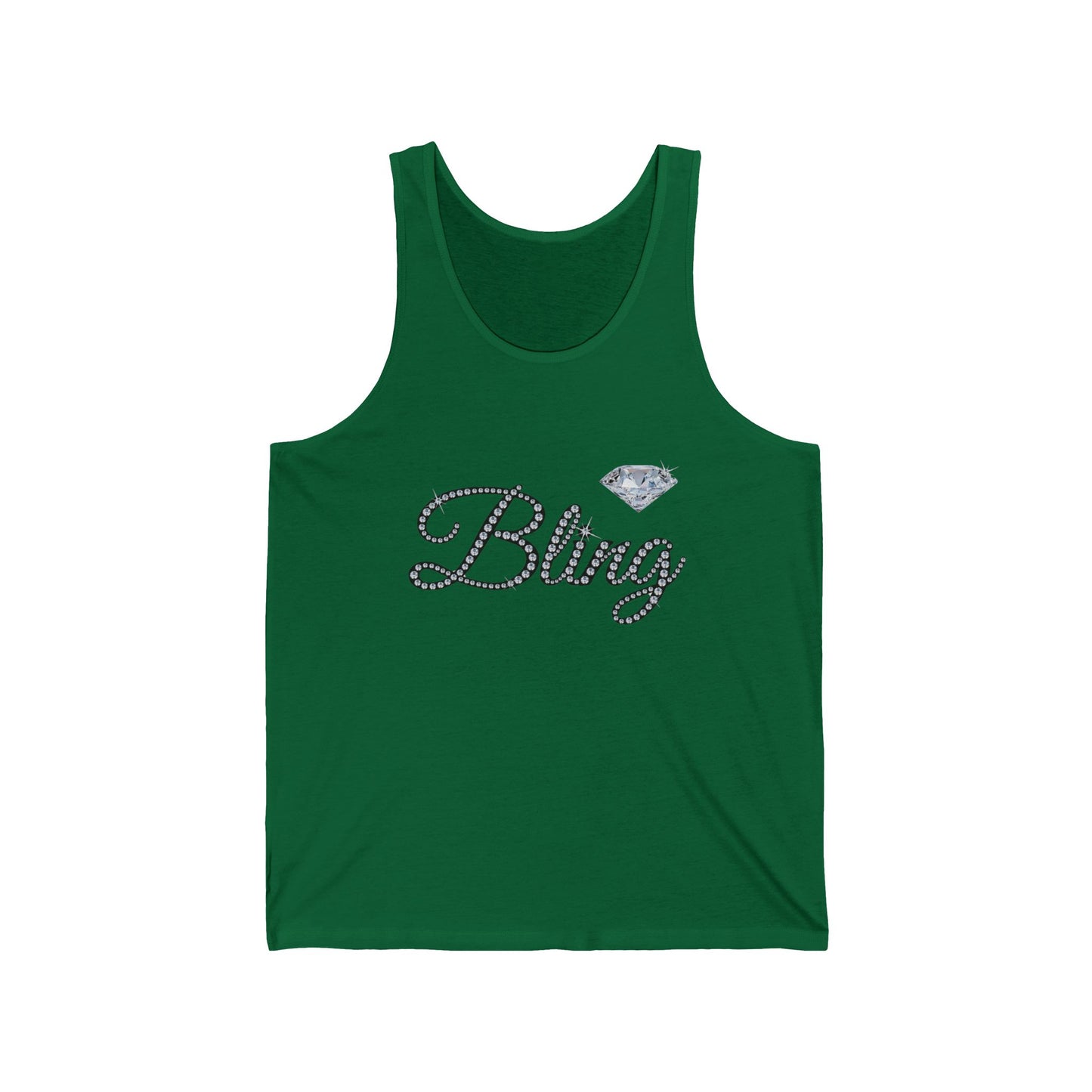 My Bling Diamond Logo Unisex Tank