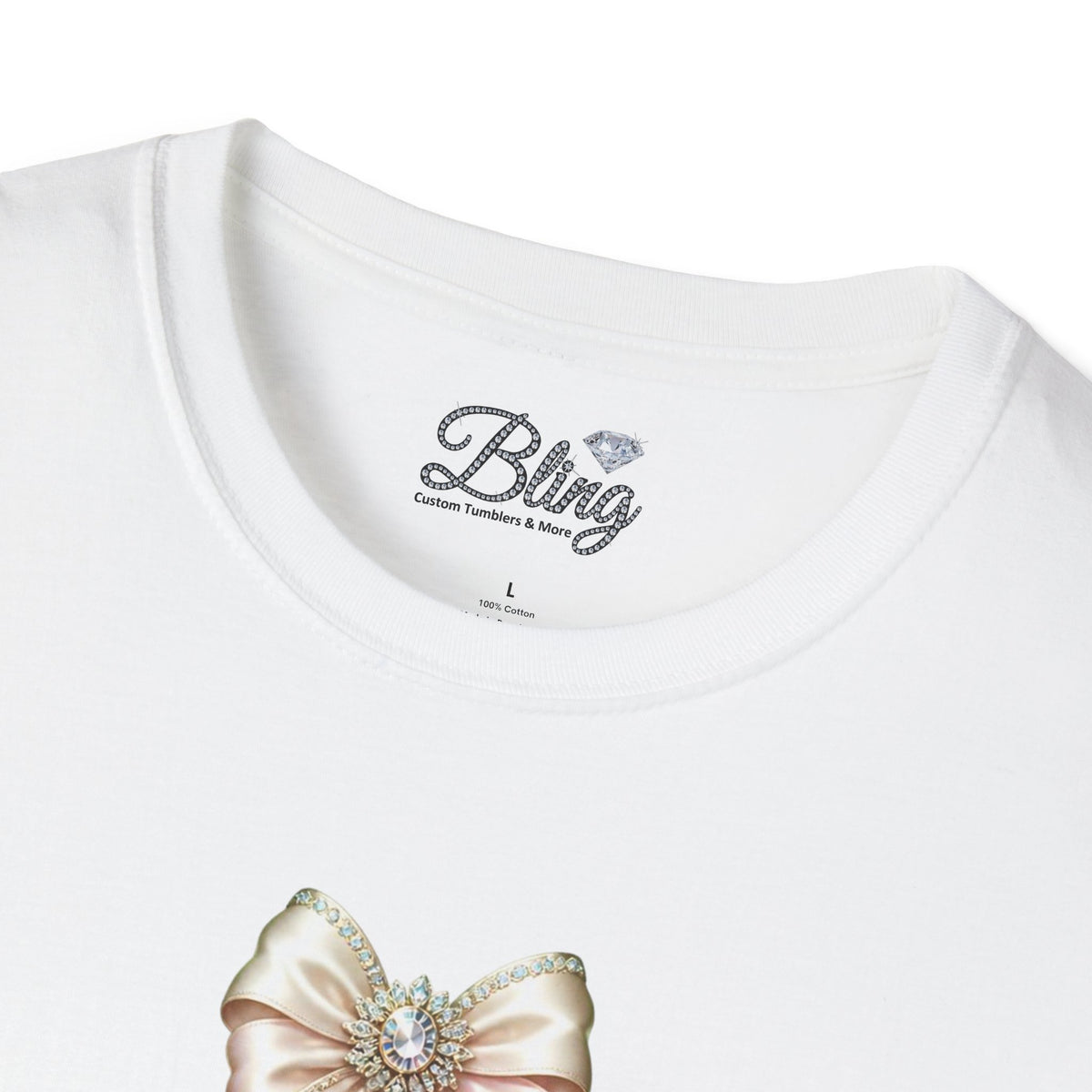 Decorated Christmas Tree with Bow T-Shirt | Holiday Christmas Tree