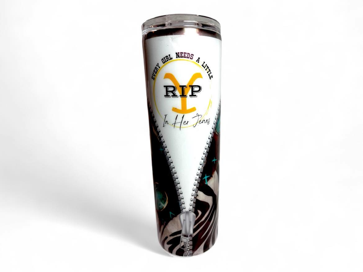 #179 - 30oz Skinny Tumbler with Handle