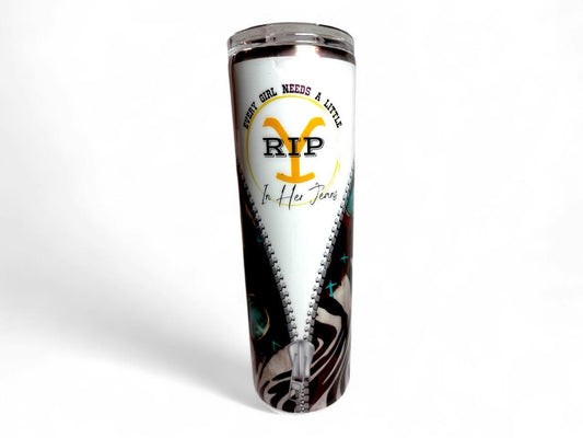 #179 - 30oz Skinny Tumbler with Handle