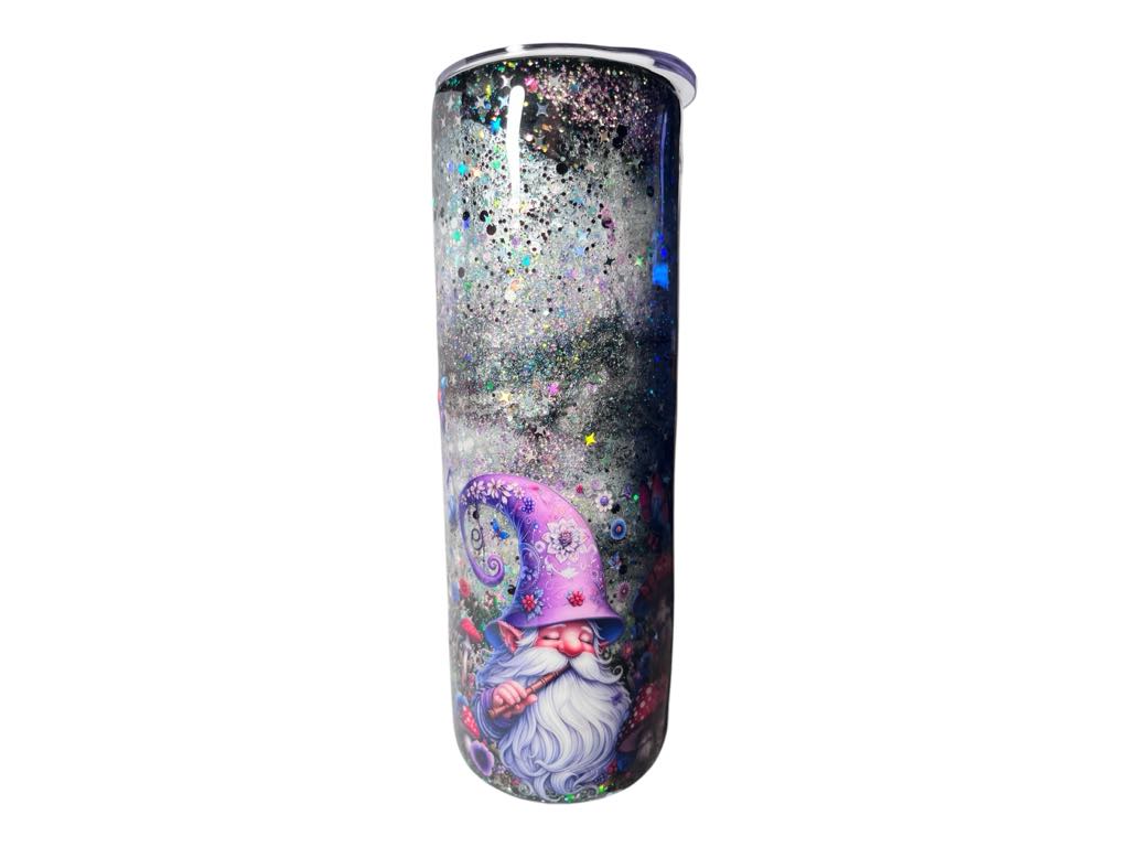 #212 - 20oz Skinny Gnome Tumbler - Decal: Gnomes