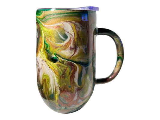 #213 - 16oz Big Stemmy Coffee Mug - Ink Swirl
