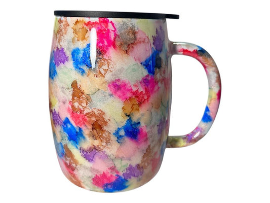 #247 - 14oz Coffee Mug - Sponge Technique