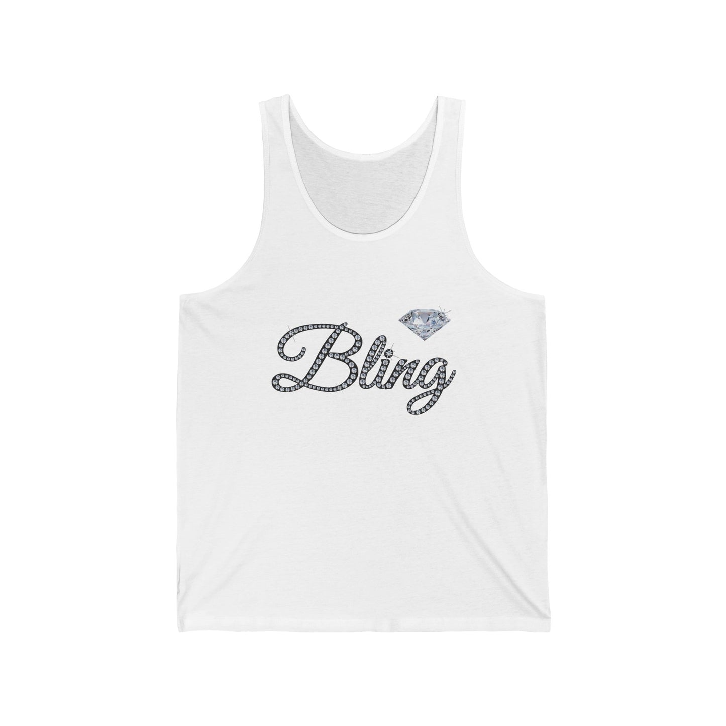 My Bling Diamond Logo Unisex Tank