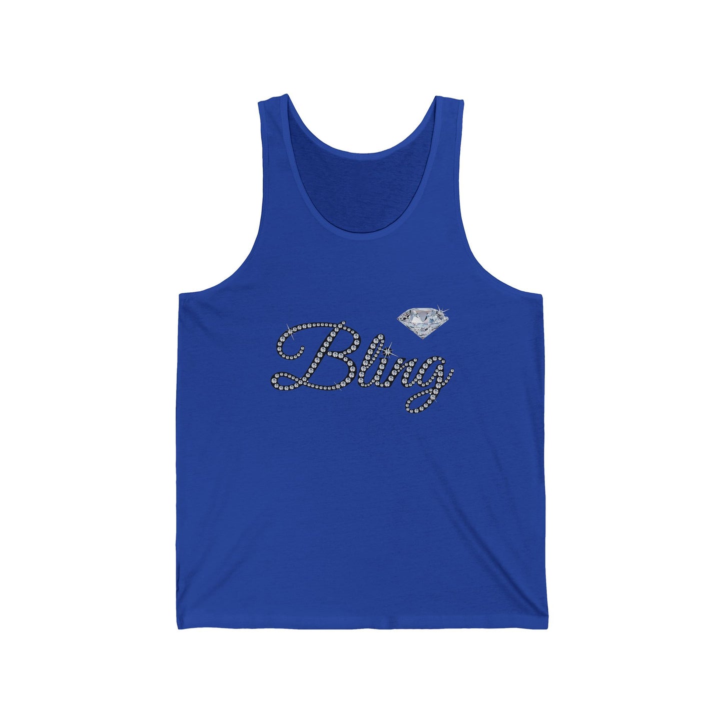 My Bling Diamond Logo Unisex Tank