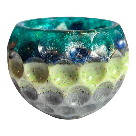 #BOWL-001 Custom Resin Dimple Bowl - No Lid