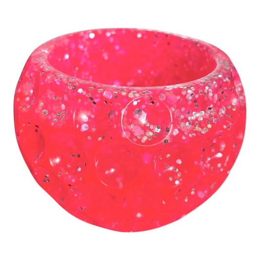 #BOWL-011 Custom Resin Dimple Bowl - No Lid