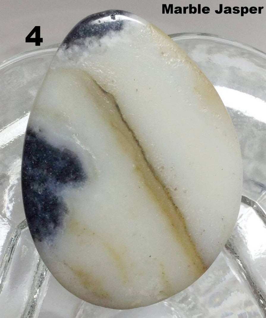 #2259 Oval Cabachons / 25x35mm / 1.5mm Vertical Hole/ Sold Individually