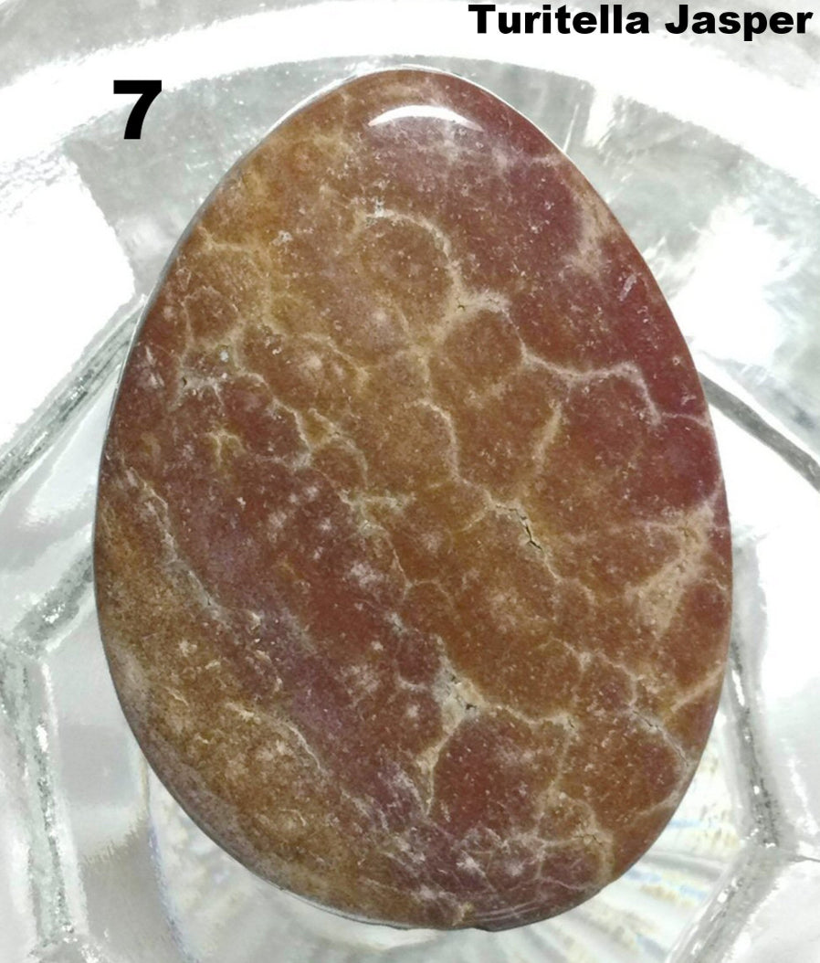 #2259 Oval Cabachons / 25x35mm / 1.5mm Vertical Hole/ Sold Individually