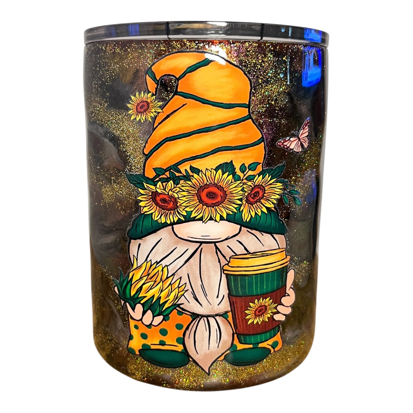 #311 - 10oz Coffee Mug / Decal: Gnome Coffee Theme