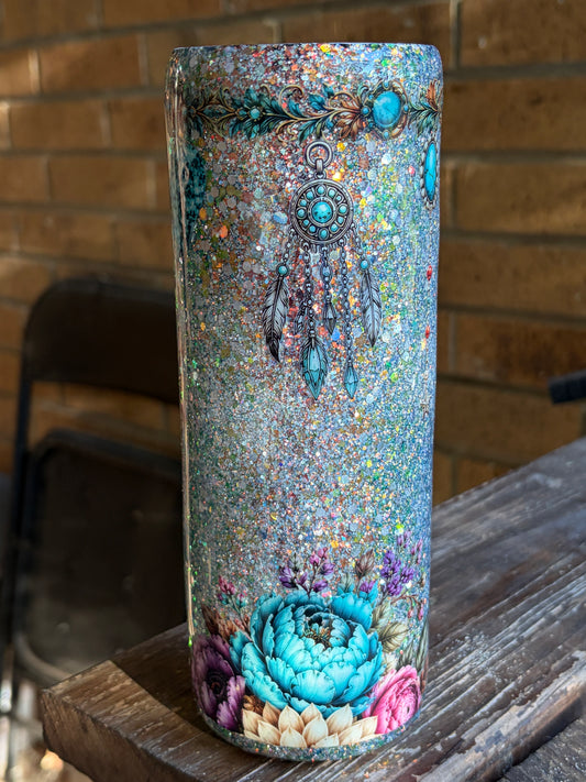 #404 - 20oz Skinny Tumbler / Western Theme
