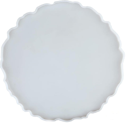 ORDER CUSTOM WAVE EDGE LARGE ROUND TRAY