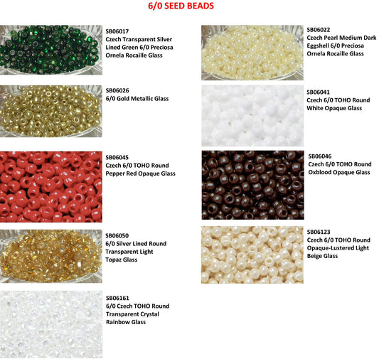 #SB / Seed Beads / Your Choice of Size and Color