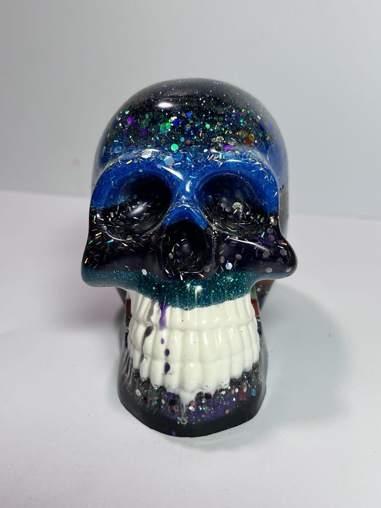 Skull #3 Custom Resin Ready To Sell