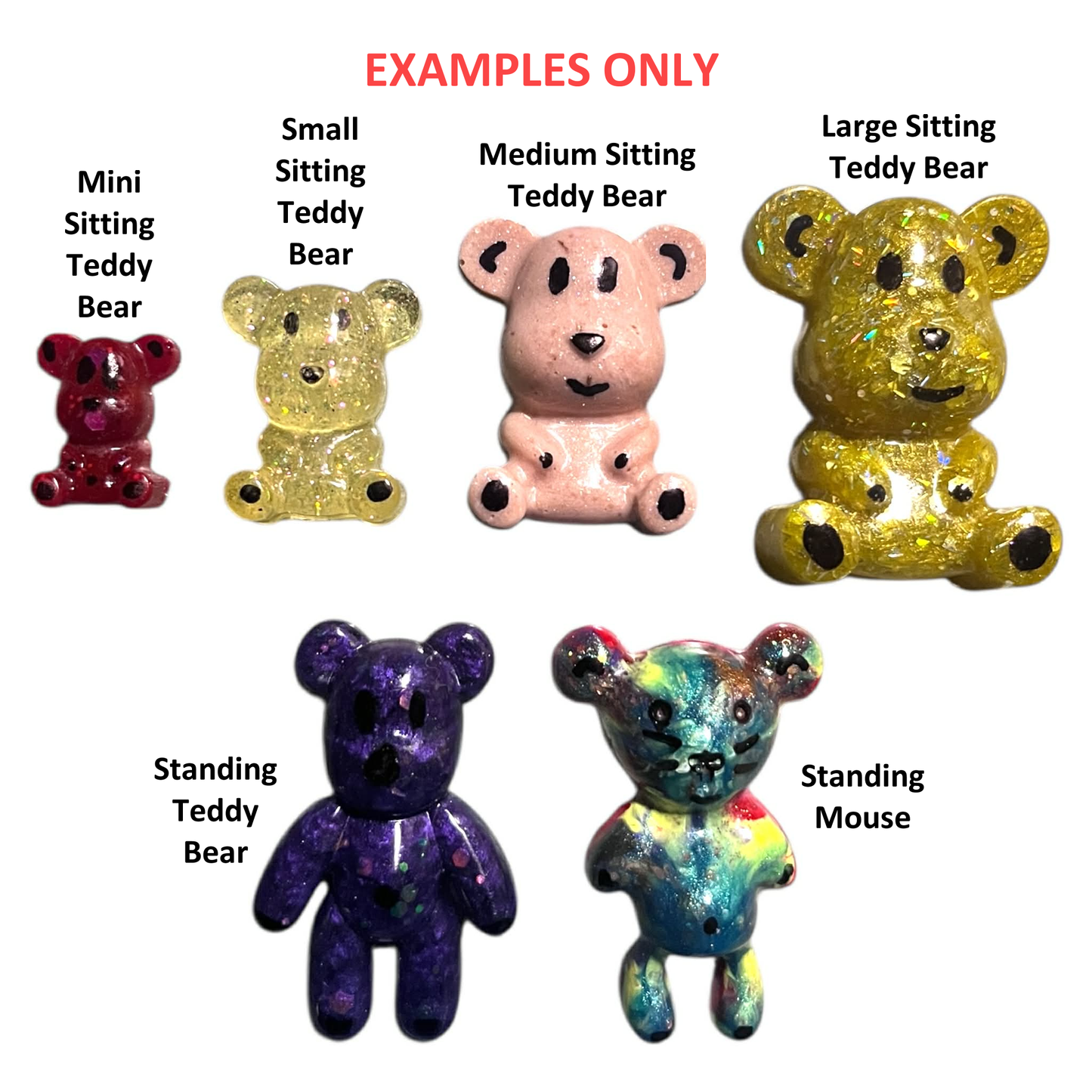 ORDER CUSTOM TEDDY BEAR OR MOUSE MAGNET