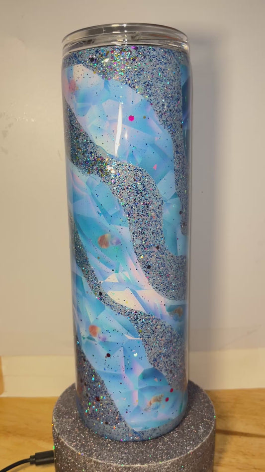 #382 - 30oz Skinny Eccentric Ocean